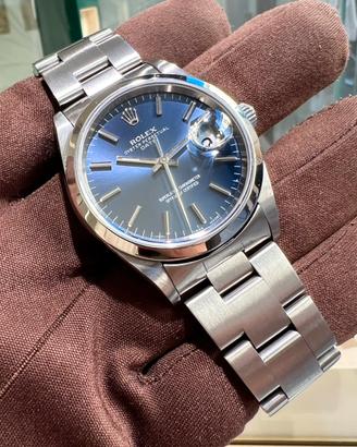 Rolex Date Blu