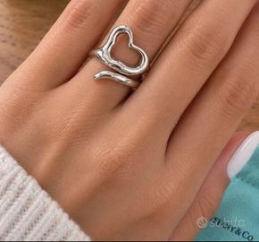 Anello cuore Tiffany