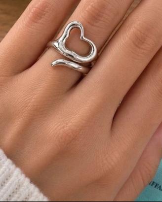 Anello cuore Tiffany