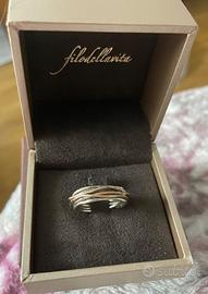 Anello Filodellavita misura 18 Nuovo in oro Rosa e