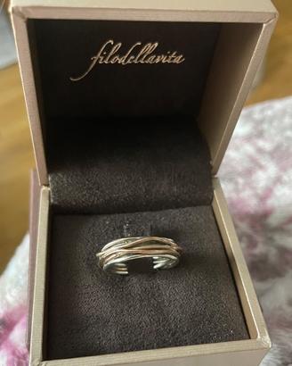 Anello Filodellavita misura 18 Nuovo in oro Rosa e