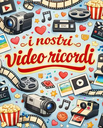 Videoregistratore VHS , Video8 , MiniDv o DVD