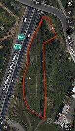 Terreno adiacente autostrada catania