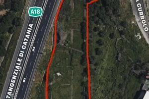 Terreno adiacente autostrada catania