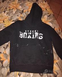 felpa boxing nera uomo taglia M 