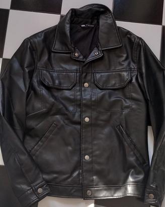 Giacca in pelle da uomo di Zara