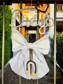 Fiocco nascita personalizzato