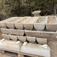 Vasi in cemento 64x22 cm