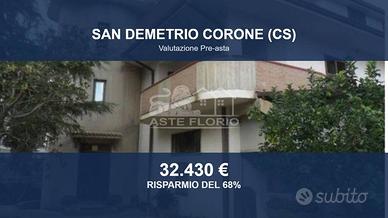 Immobile in asta di 192 m² a San Demetrio Corone