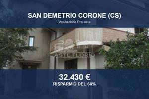 Immobile in asta di 192 m² a San Demetrio Corone