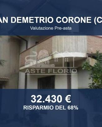 Immobile in asta di 192 m² a San Demetrio Corone