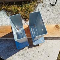 travi lamellare di abete + perline + supporti