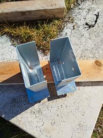 travi lamellare di abete + perline + supporti