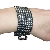 Bracciale donna elegante strass con custodia