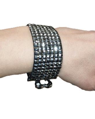 Bracciale donna elegante strass con custodia