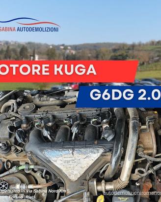 Motore ford Kuga 2.0 d sigla G6DG