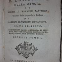 Vita ed azioni dell'ingegno D. Chisciotte