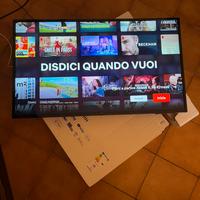 Televisore Philips 43 pollici ultra HD 4 k
