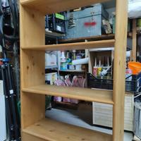 Scaffalatura legno massello