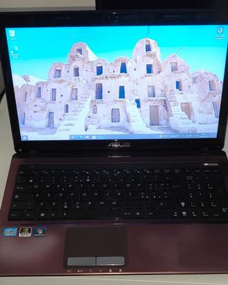Portatile Asus X53S i7 6GB Ram 125GB SSD Win10
