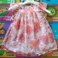 Losan tg 2 anni vestito bambina cerimonia fiori 