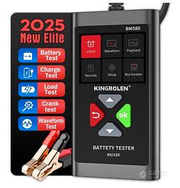 KINGBOLEN Tester di carico Batteria Auto 12V