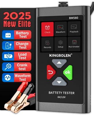 KINGBOLEN Tester di carico Batteria Auto 12V