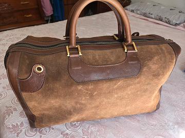Borsa bauletto viaggio vintage NANNINI Firenze 