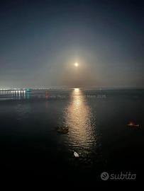 stampa fotografica luna piena su Vietri sul Mare