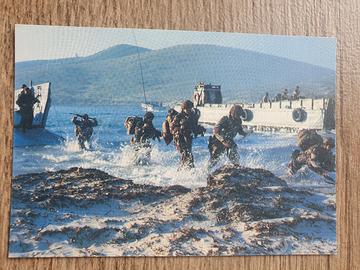 Cartolina Battaglione San Marco