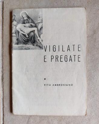 Libretto preghiere Rito Ambrosiano "Vigila