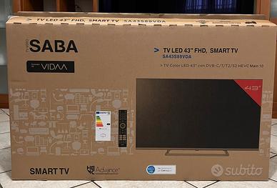 Smart Tv 43 Pollici SABA