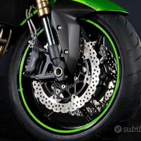 Strisce verdi ruota Kawasaki Z 750 2007 - 2012
