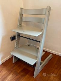 Seggiolone Stokke Tripp Trapp grigio