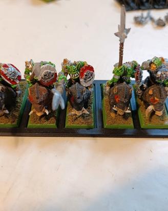 Esercito di orchi e goblin Warhammer 