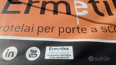 porte filo muro reverx Ermetika 