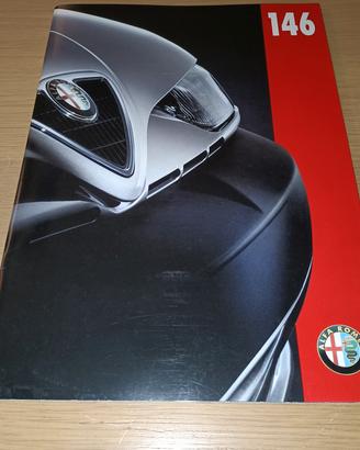 Alfa Romeo 146 depliant brochure pubblicitaria 