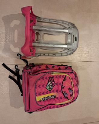 Zaino trolley scuola Seven come nuovo