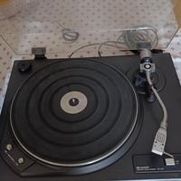 Giradischi Sharp, diffusori Sony