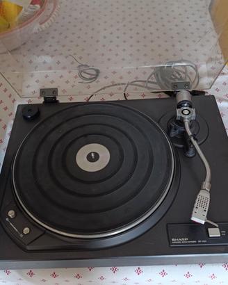Giradischi Sharp, diffusori Sony