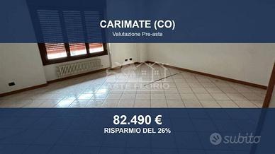 Immobile in asta di 91 m² con box auto a Carimate