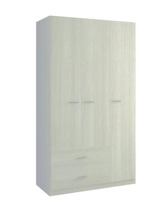 Armadio 210, 3 ante e 2 cassetti olmo