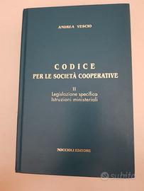 Libro Codice per le Società di Cooperative
