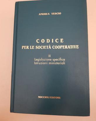 Libro Codice per le Società di Cooperative