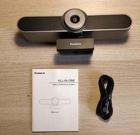 Webcam Conferenza con microfono e altoparlante