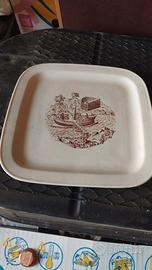 Piatto ceramica di lavenia Guido andlovitz anni 40