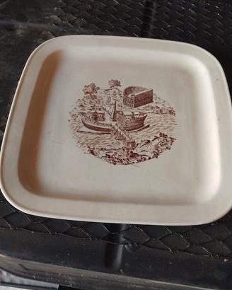 Piatto ceramica di lavenia Guido andlovitz anni 40