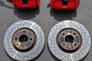 impianto frenante anteriore originale Abarth 595