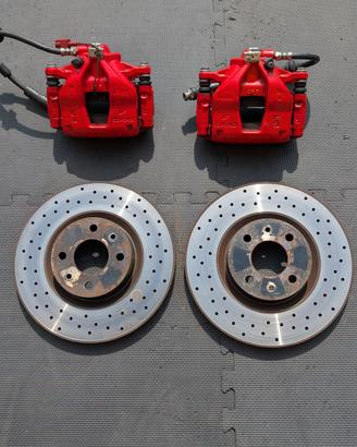 impianto frenante anteriore originale Abarth 595