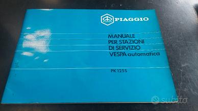 MANUALI DI OFFICINA PIAGGIO VINTAGE